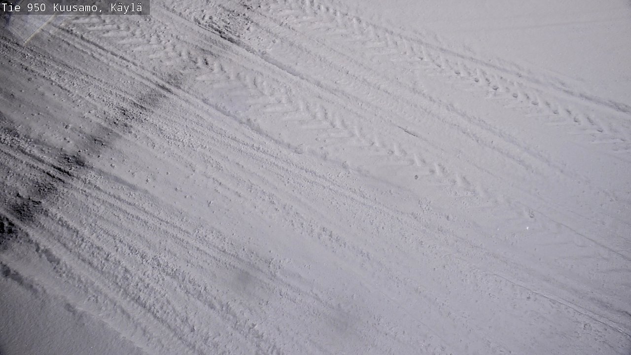 Weather Camera Image Road 950 Kuusamo, Käylä, Kuusamo, Pohjois-Pohjanmaa