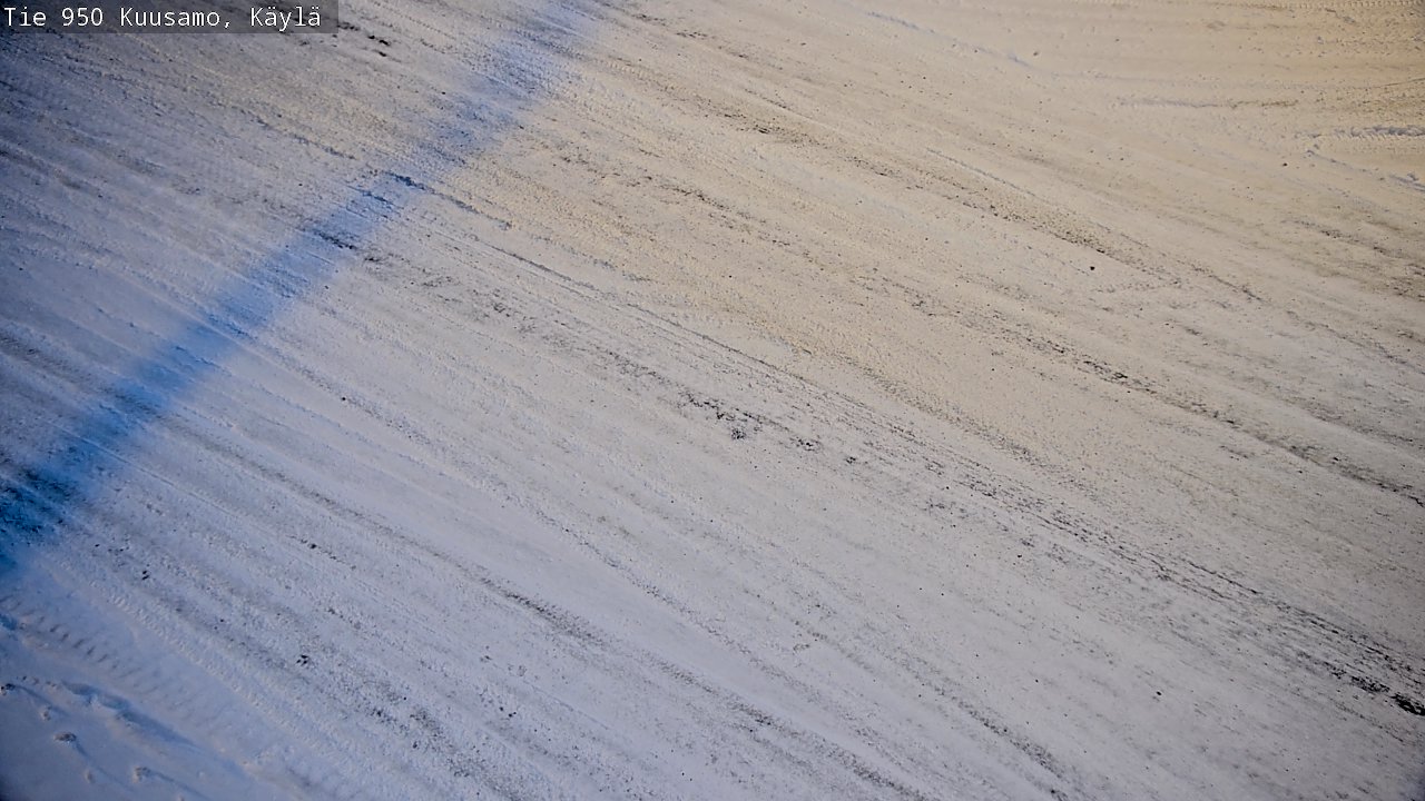 Weather Camera Image Road 950 Kuusamo, Käylä, Kuusamo, Pohjois-Pohjanmaa