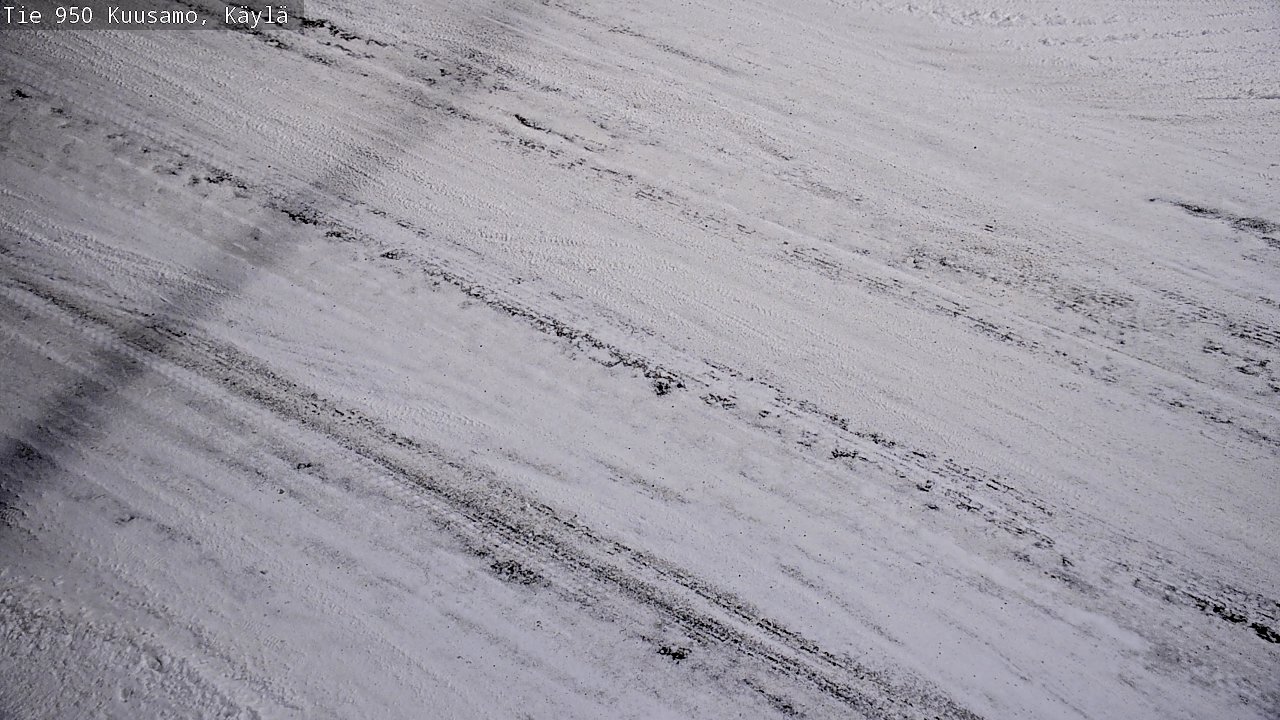 Weather Camera Image Road 950 Kuusamo, Käylä, Kuusamo, Pohjois-Pohjanmaa
