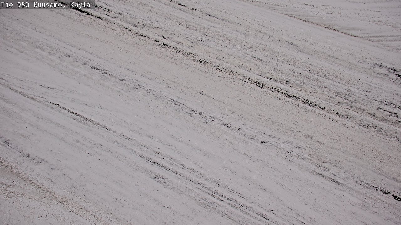 Weather Camera Image Road 950 Kuusamo, Käylä, Kuusamo, Pohjois-Pohjanmaa