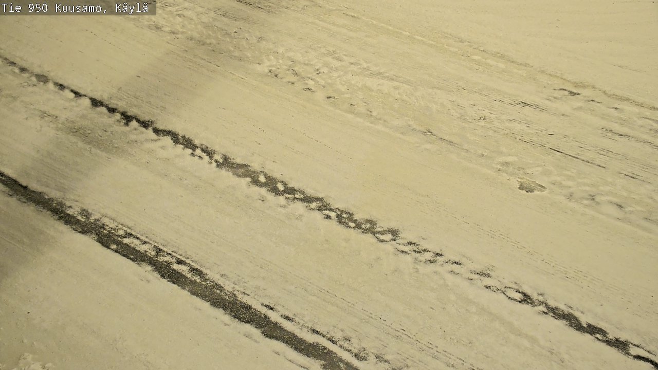 Weather Camera Image Road 950 Kuusamo, Käylä, Kuusamo, Pohjois-Pohjanmaa