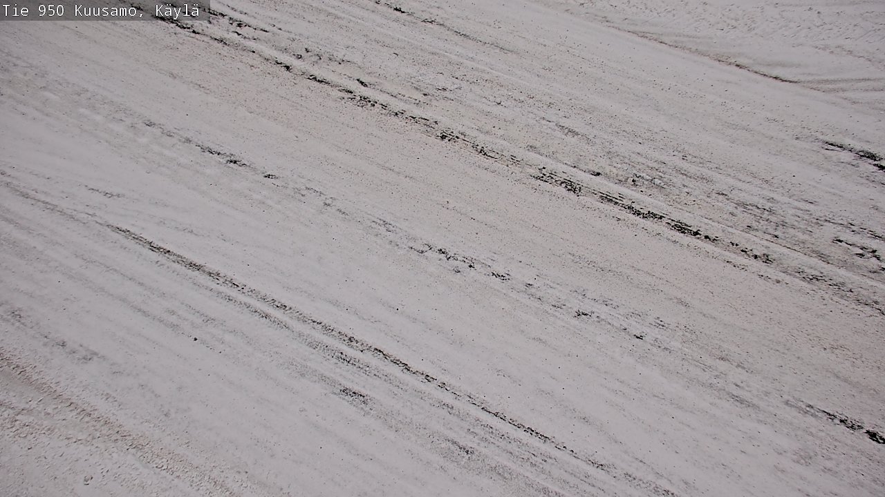 Weather Camera Image Road 950 Kuusamo, Käylä, Kuusamo, Pohjois-Pohjanmaa