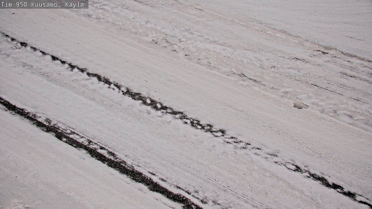 Weather Camera Image Road 950 Kuusamo, Käylä, Kuusamo, Pohjois-Pohjanmaa