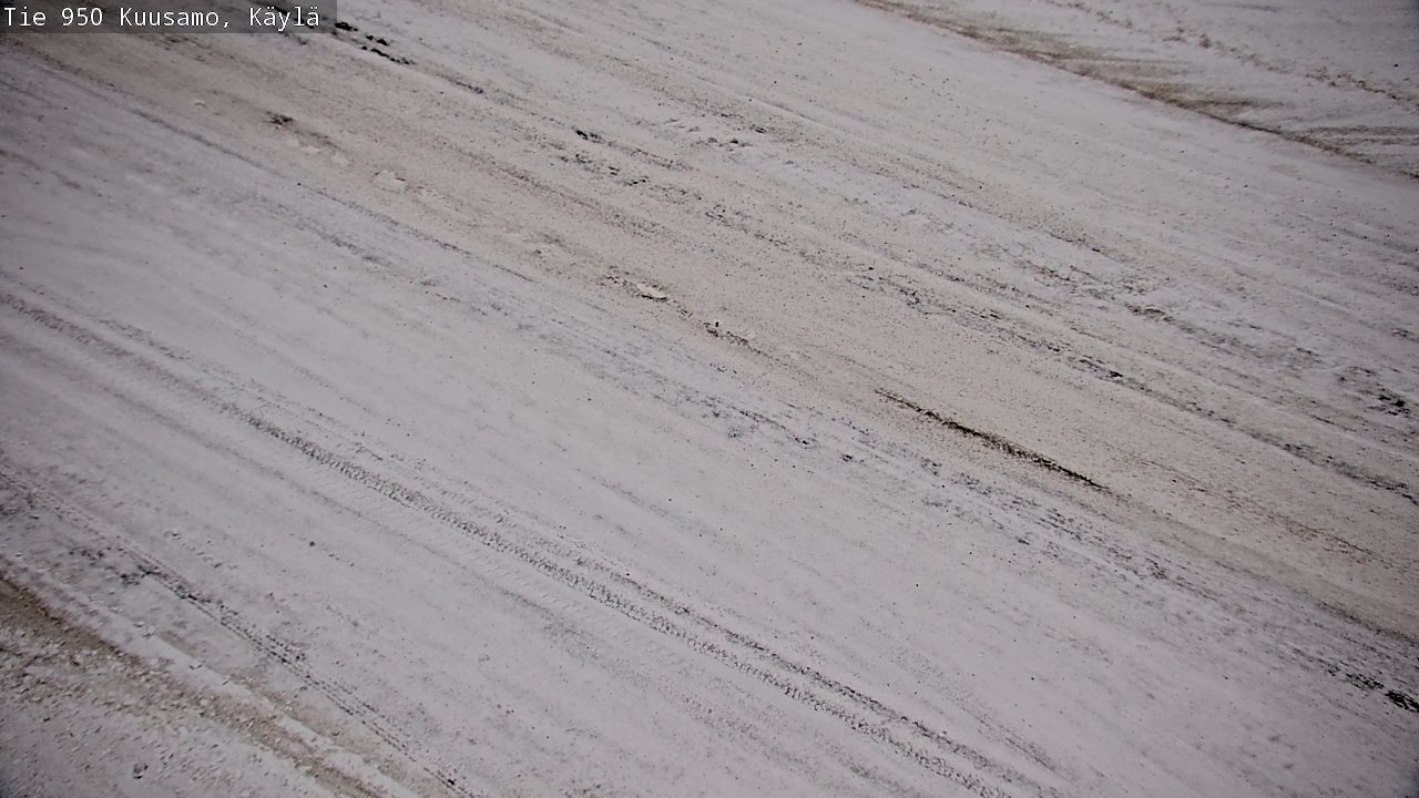 Weather Camera Image Road 950 Kuusamo, Käylä, Kuusamo, Pohjois-Pohjanmaa