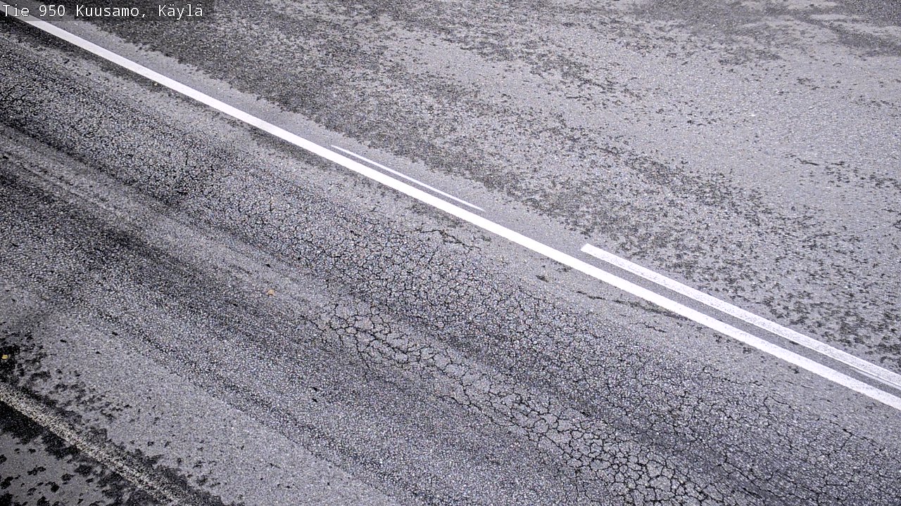 Weather Camera Image Väg 950 Kuusamo, Käylä, Kuusamo, Pohjois-Pohjanmaa