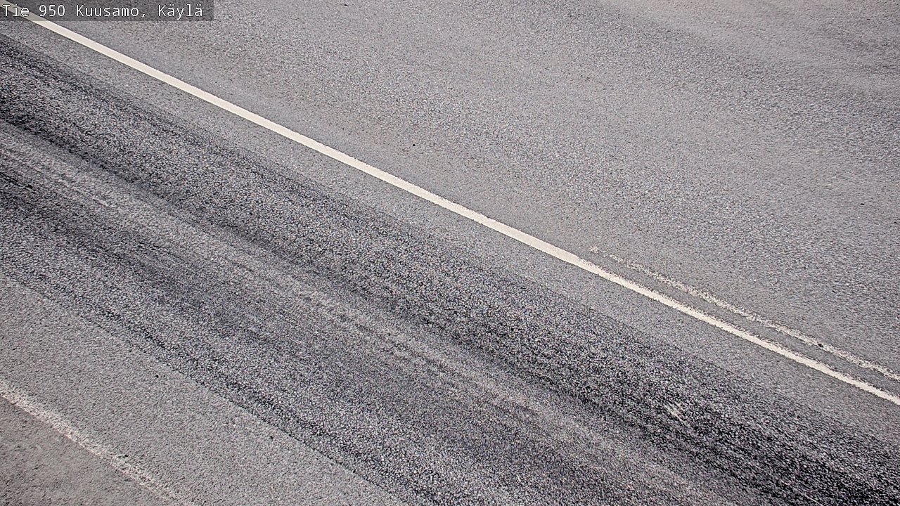 Weather Camera Image Väg 950 Kuusamo, Käylä, Kuusamo, Pohjois-Pohjanmaa