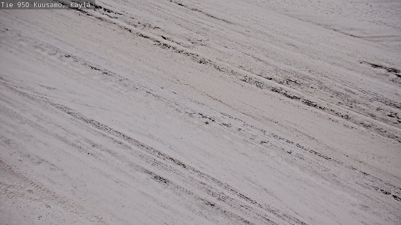 Weather Camera Image Road 950 Kuusamo, Käylä, Kuusamo, Pohjois-Pohjanmaa