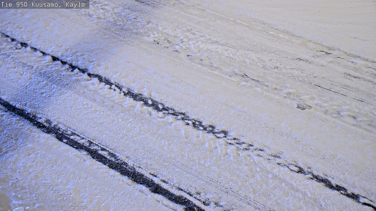 Weather Camera Image Road 950 Kuusamo, Käylä, Kuusamo, Pohjois-Pohjanmaa