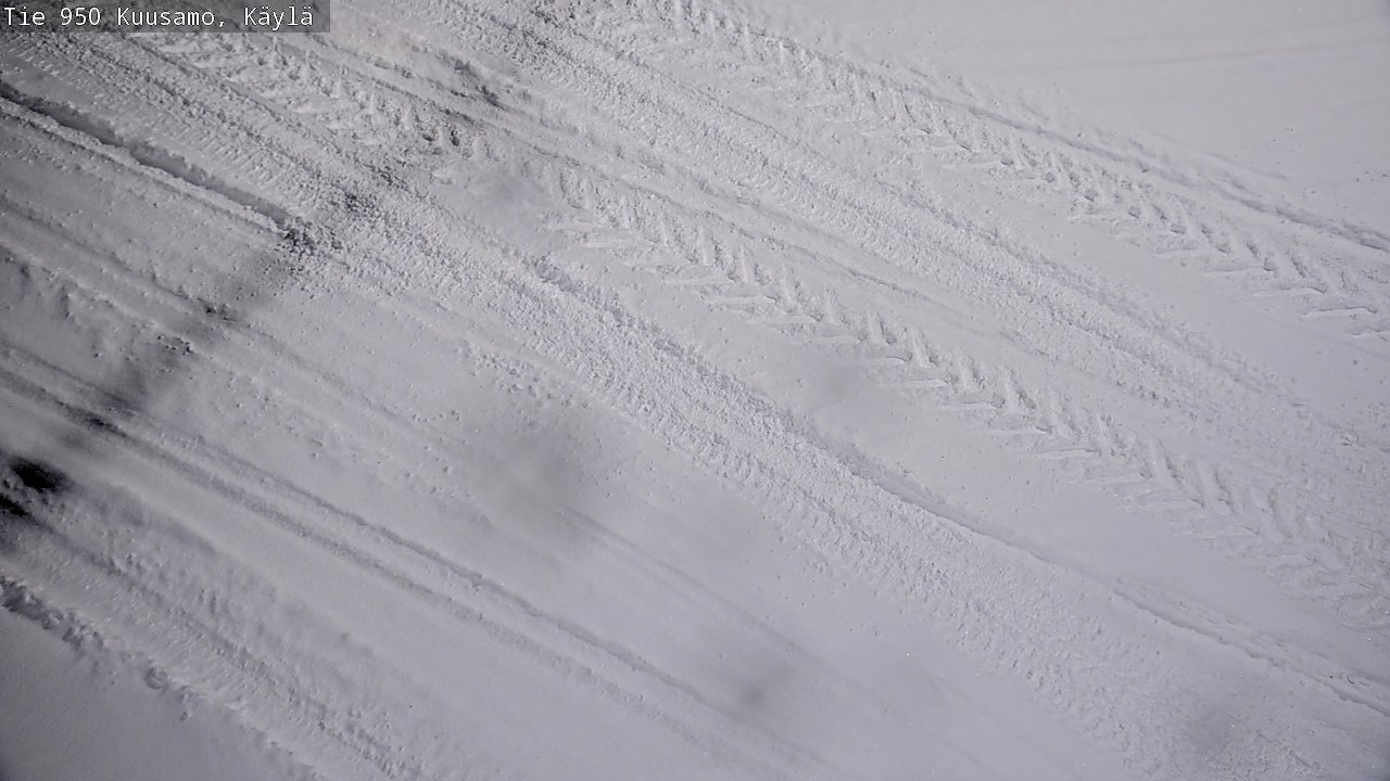 Weather Camera Image Road 950 Kuusamo, Käylä, Kuusamo, Pohjois-Pohjanmaa