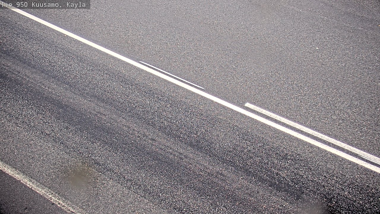 Weather Camera Image Väg 950 Kuusamo, Käylä, Kuusamo, Pohjois-Pohjanmaa