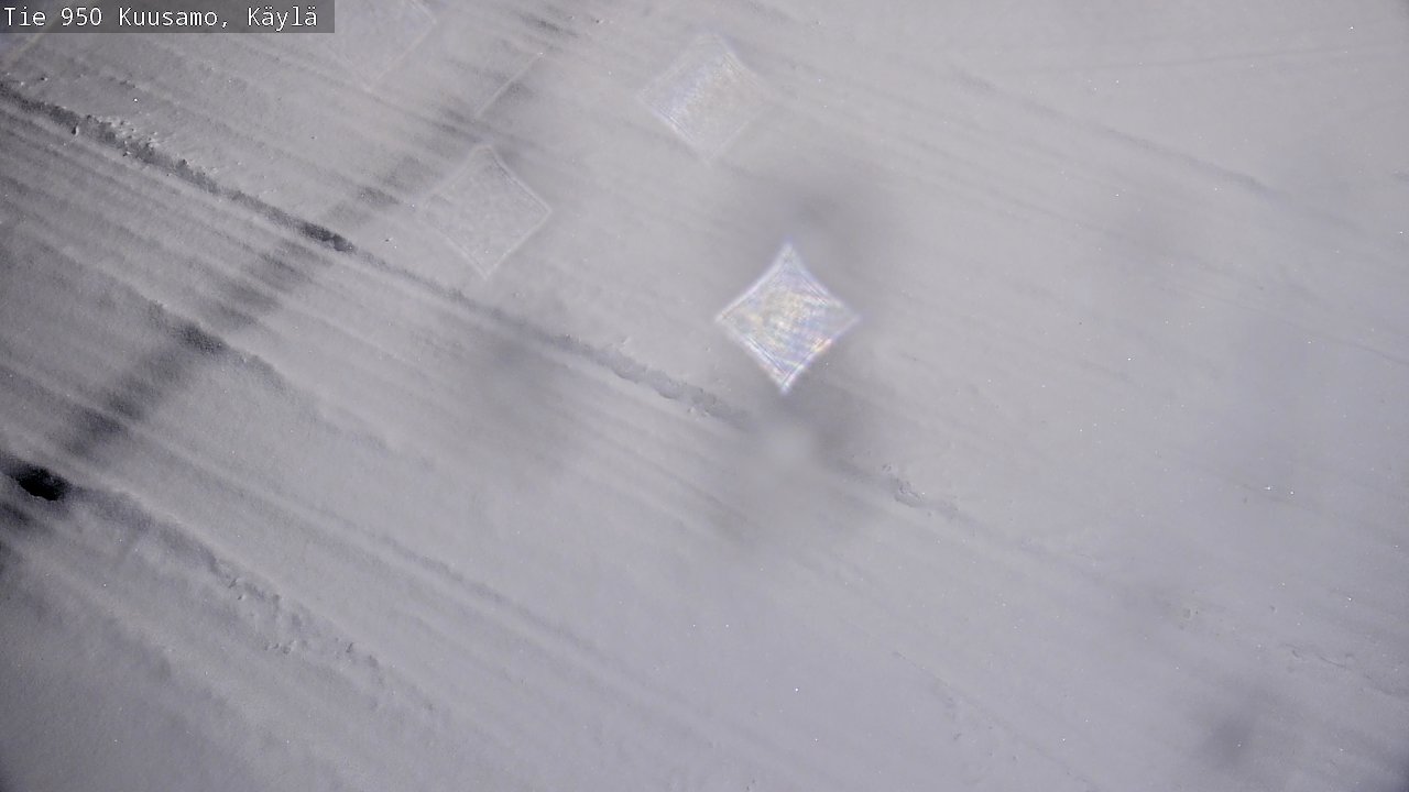 Weather Camera Image Road 950 Kuusamo, Käylä, Kuusamo, Pohjois-Pohjanmaa