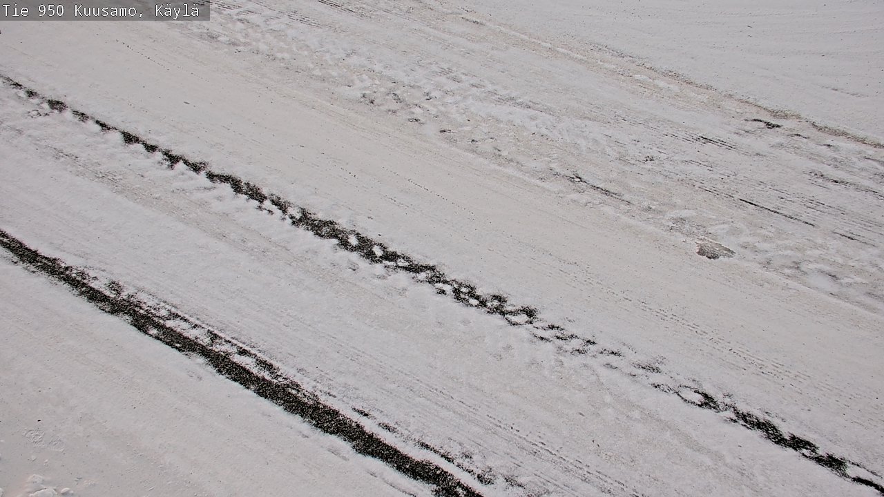 Weather Camera Image Väg 950 Kuusamo, Käylä, Kuusamo, Pohjois-Pohjanmaa