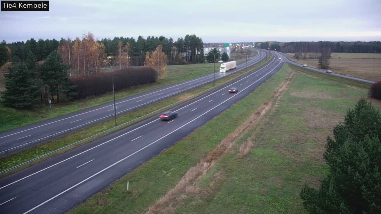 Kelikamerat Kuva Tie 4 Kempele, Zeppelin, Kempele, Pohjois-Pohjanmaa