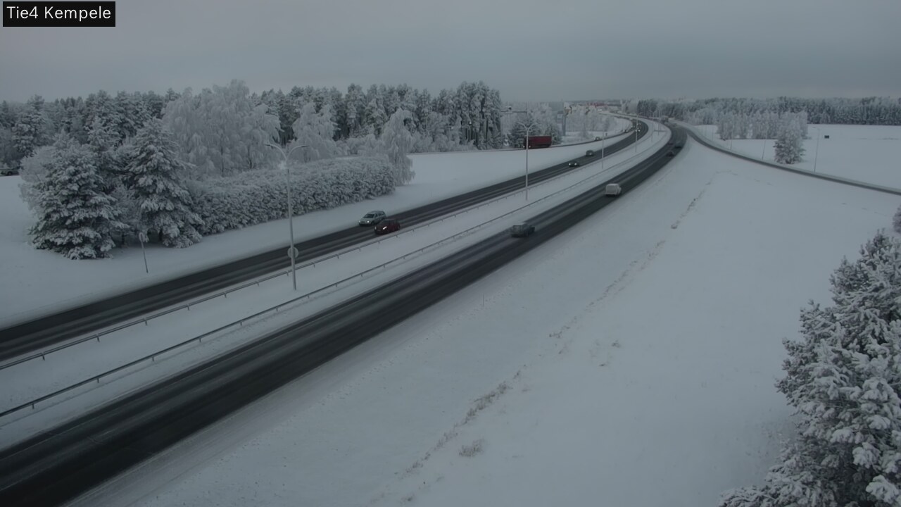 Weather Camera Image Road 4 Kempele, Zeppelin, Kempele, Pohjois-Pohjanmaa