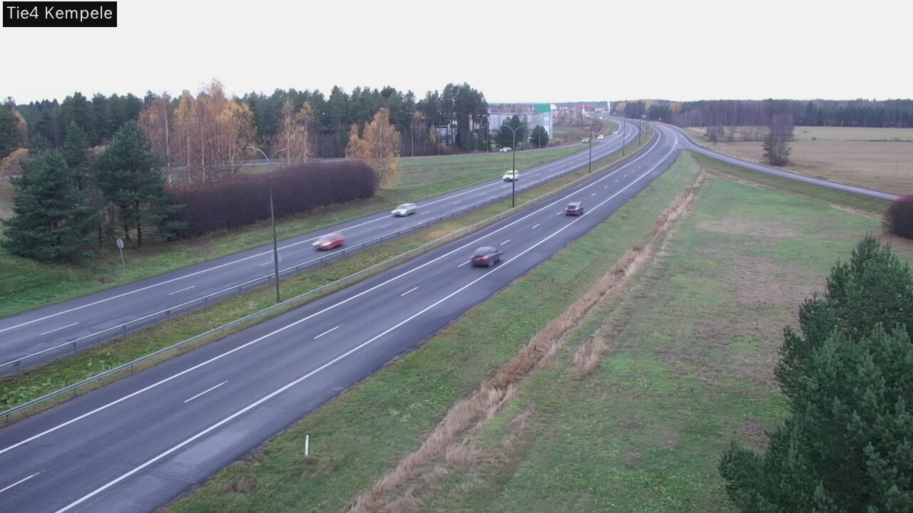 Kelikamerat Kuva Tie 4 Kempele, Zeppelin, Kempele, Pohjois-Pohjanmaa