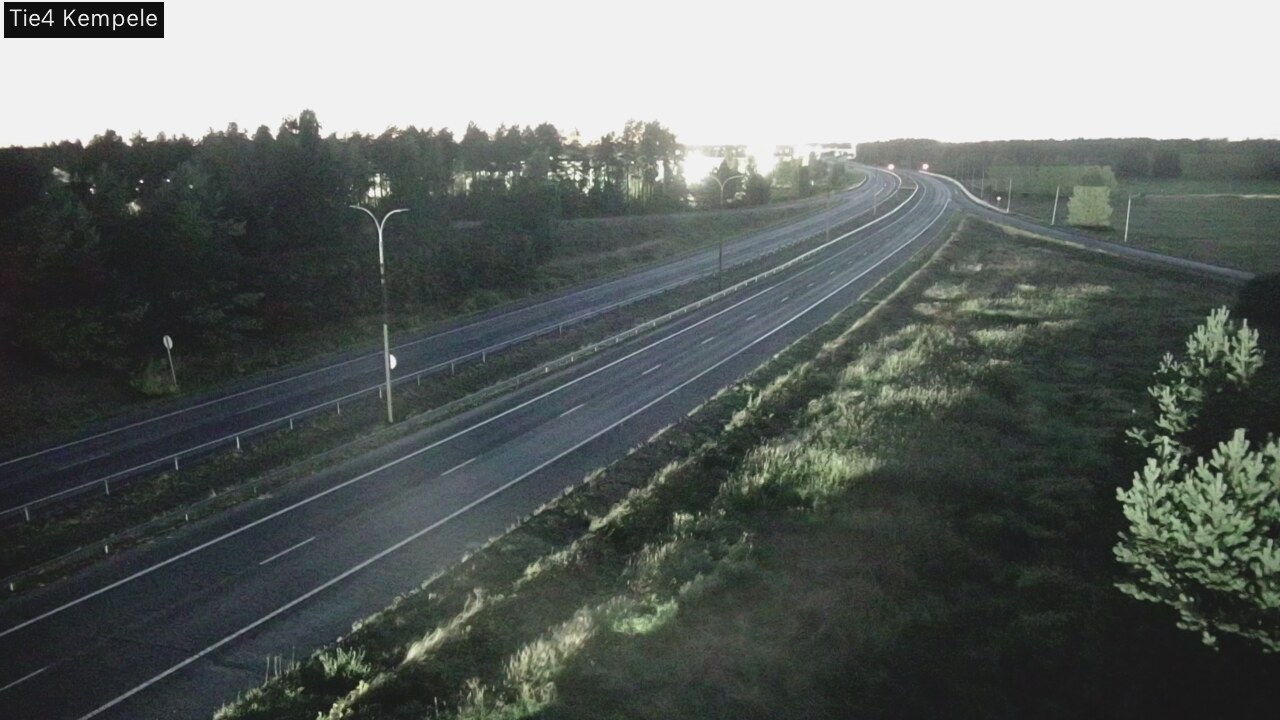 Kelikamerat Kuva Tie 4 Kempele, Zeppelin, Kempele, Pohjois-Pohjanmaa