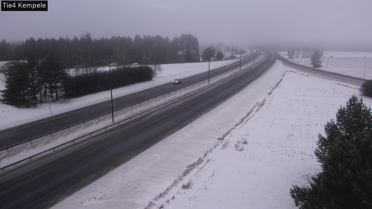 Weather Camera Image Väg 4 Kempele, Zeppelin, Kempele, Pohjois-Pohjanmaa