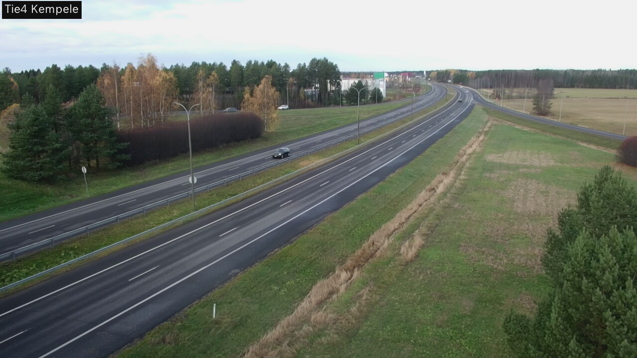 Kelikamerat Kuva Tie 4 Kempele, Zeppelin, Kempele, Pohjois-Pohjanmaa