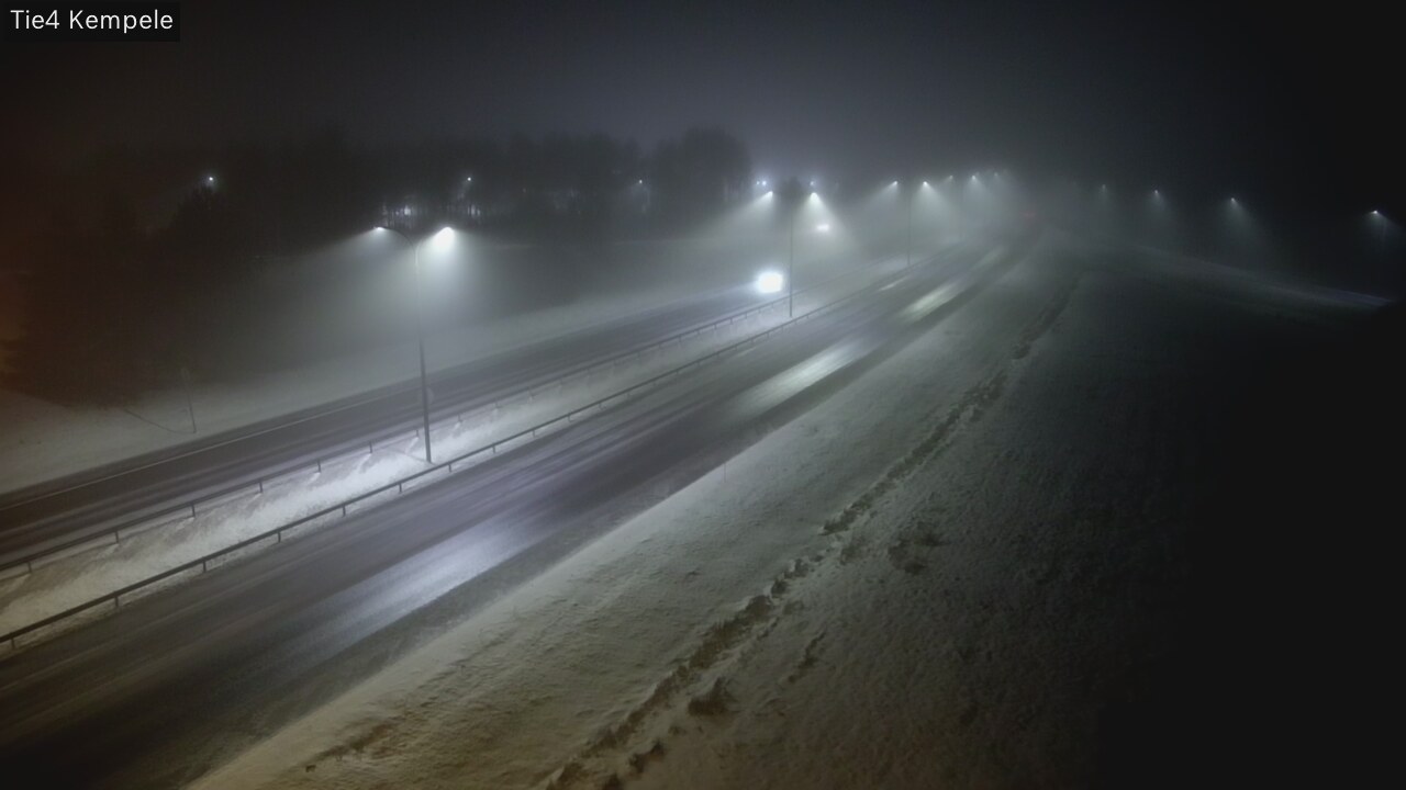 Weather Camera Image Väg 4 Kempele, Zeppelin, Kempele, Pohjois-Pohjanmaa