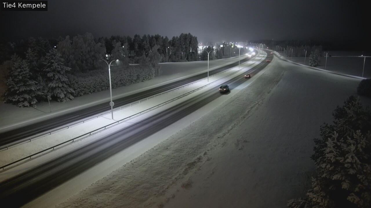 Weather Camera Image Road 4 Kempele, Zeppelin, Kempele, Pohjois-Pohjanmaa
