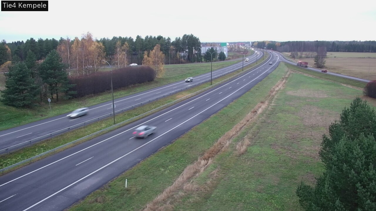 Kelikamerat Kuva Tie 4 Kempele, Zeppelin, Kempele, Pohjois-Pohjanmaa