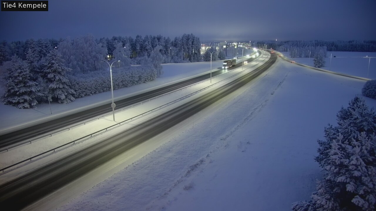 Kelikamerat Kuva Tie 4 Kempele, Zeppelin, Kempele, Pohjois-Pohjanmaa