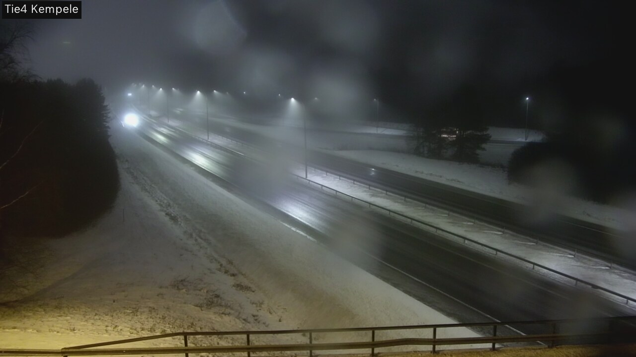 Weather Camera Image Väg 4 Kempele, Zeppelin, Kempele, Pohjois-Pohjanmaa