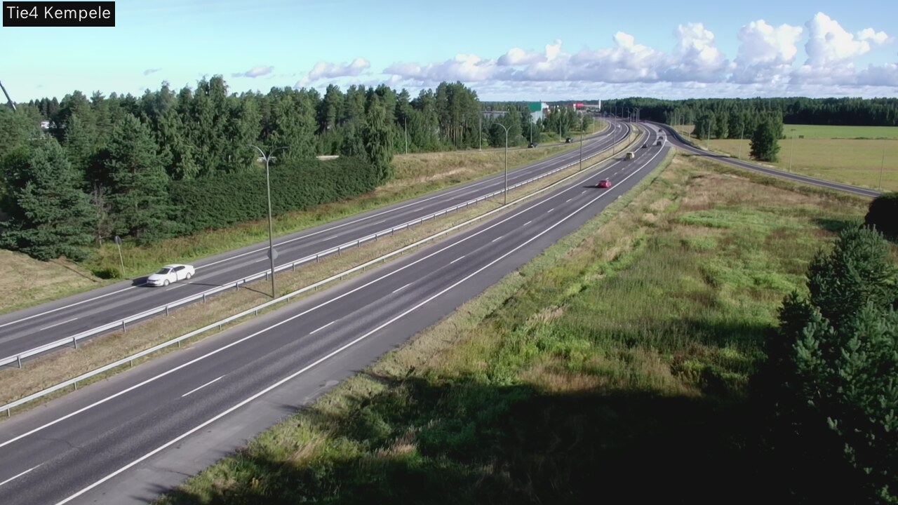 Weather Camera Image Road 4 Kempele, Zeppelin, Kempele, Pohjois-Pohjanmaa