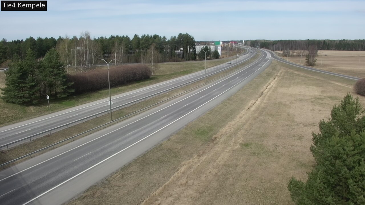 Weather Camera Image Road 4 Kempele, Zeppelin, Kempele, Pohjois-Pohjanmaa