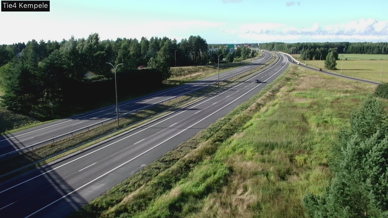 Kelikamerat Kuva Tie 4 Kempele, Zeppelin, Kempele, Pohjois-Pohjanmaa