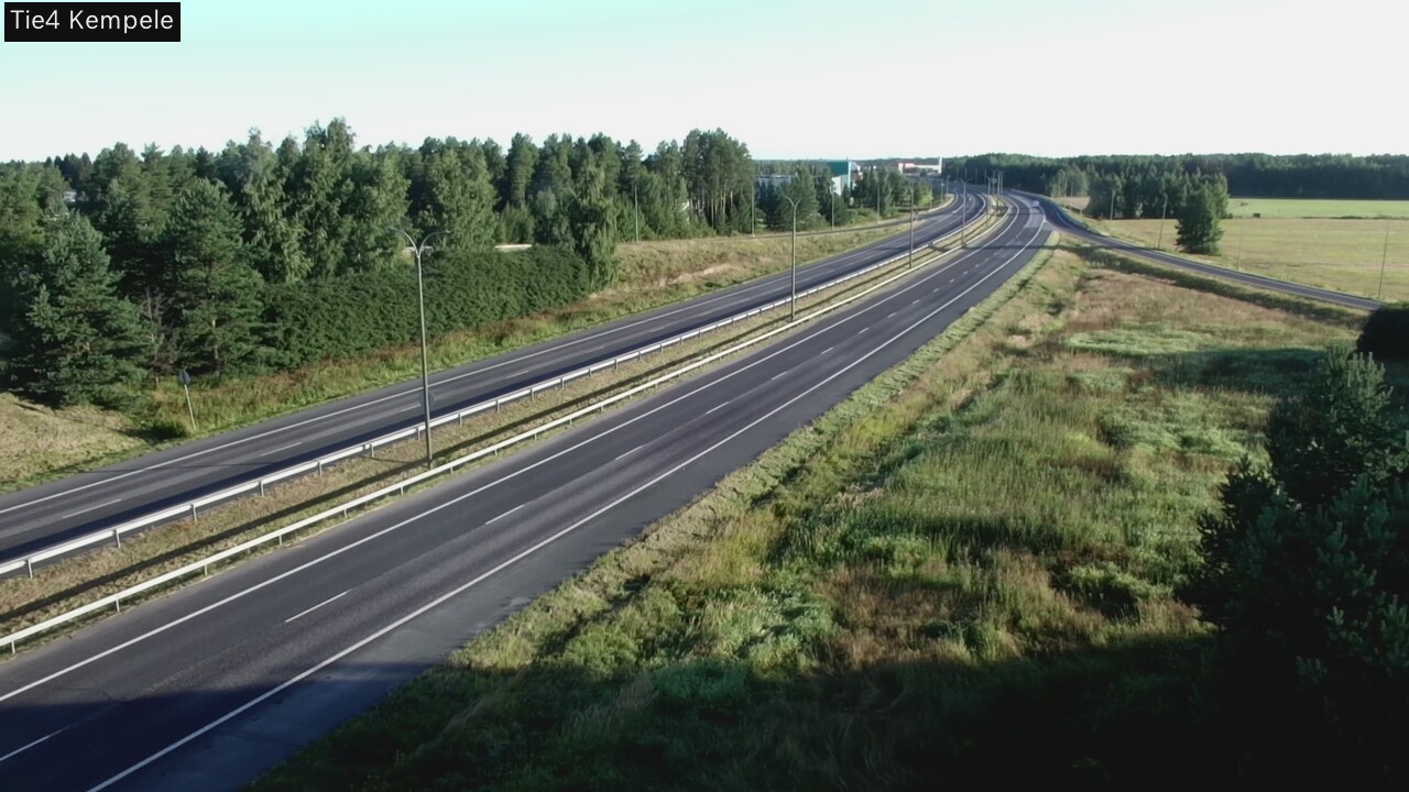 Weather Camera Image Road 4 Kempele, Zeppelin, Kempele, Pohjois-Pohjanmaa