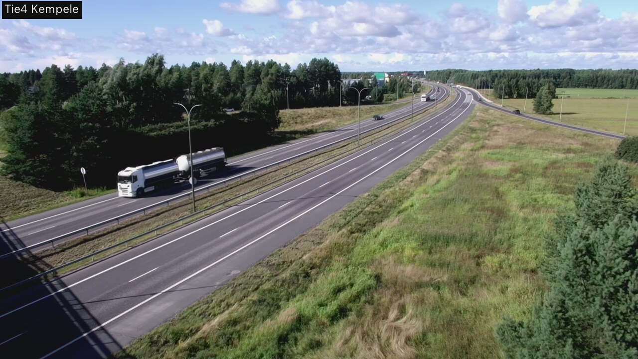 Kelikamerat Kuva Tie 4 Kempele, Zeppelin, Kempele, Pohjois-Pohjanmaa