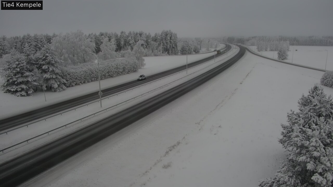 Kelikamerat Kuva Tie 4 Kempele, Zeppelin, Kempele, Pohjois-Pohjanmaa