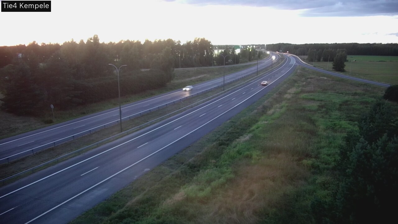 Kelikamerat Kuva Tie 4 Kempele, Zeppelin, Kempele, Pohjois-Pohjanmaa