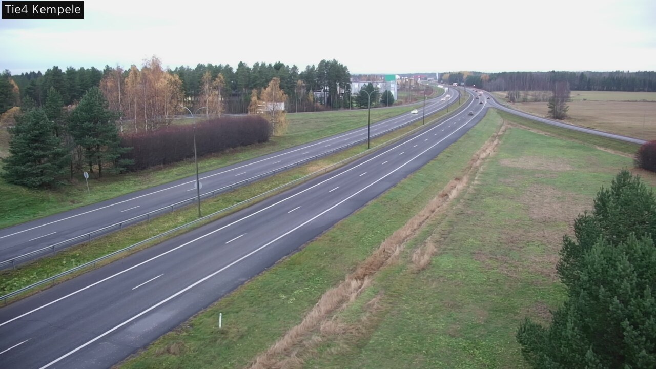 Kelikamerat Kuva Tie 4 Kempele, Zeppelin, Kempele, Pohjois-Pohjanmaa