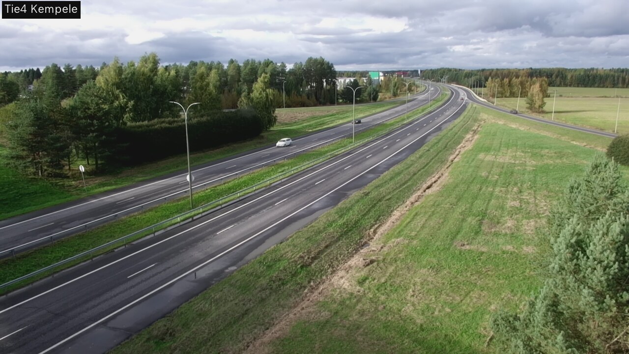 Kelikamerat Kuva Tie 4 Kempele, Zeppelin, Kempele, Pohjois-Pohjanmaa