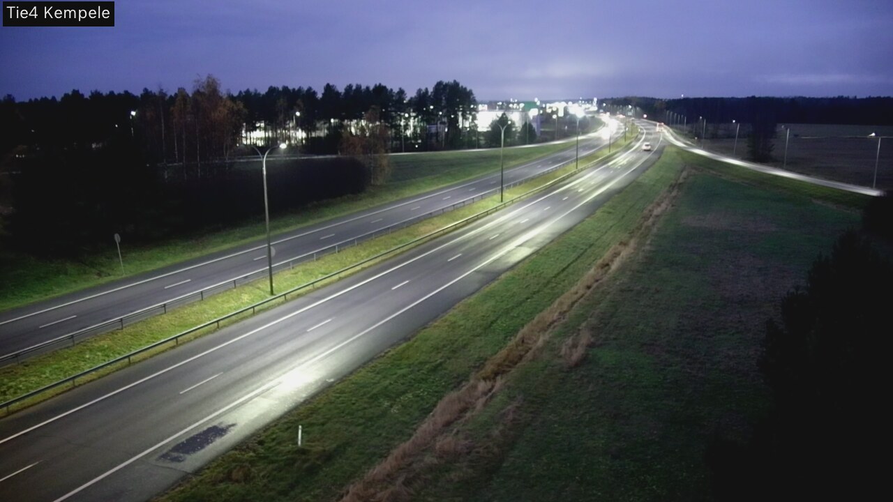 Kelikamerat Kuva Tie 4 Kempele, Zeppelin, Kempele, Pohjois-Pohjanmaa