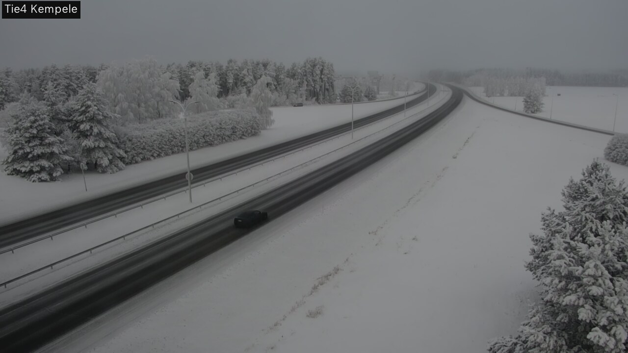 Kelikamerat Kuva Tie 4 Kempele, Zeppelin, Kempele, Pohjois-Pohjanmaa