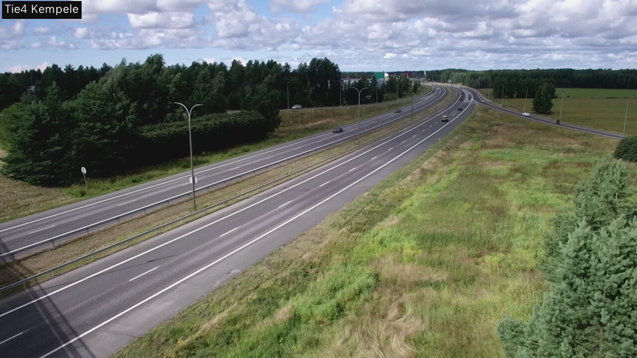 Kelikamerat Kuva Tie 4 Kempele, Zeppelin, Kempele, Pohjois-Pohjanmaa