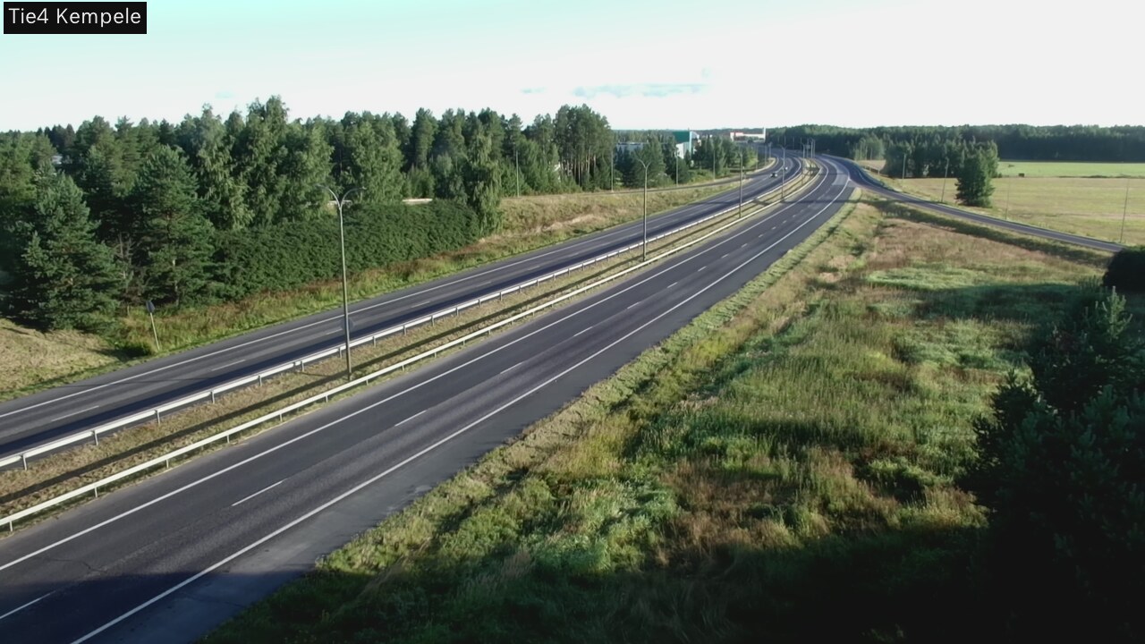 Weather Camera Image Road 4 Kempele, Zeppelin, Kempele, Pohjois-Pohjanmaa