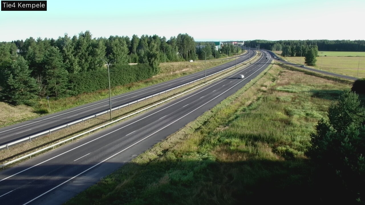 Weather Camera Image Road 4 Kempele, Zeppelin, Kempele, Pohjois-Pohjanmaa