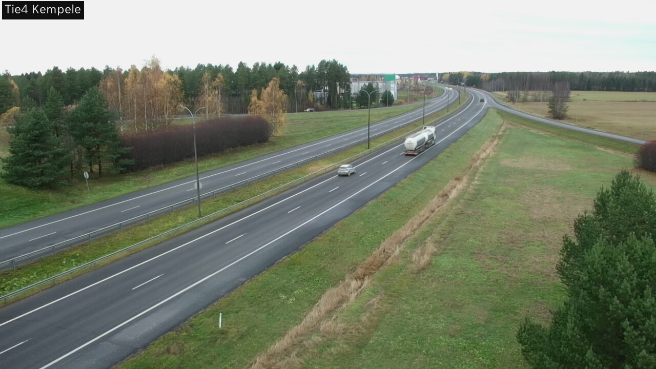 Kelikamerat Kuva Tie 4 Kempele, Zeppelin, Kempele, Pohjois-Pohjanmaa