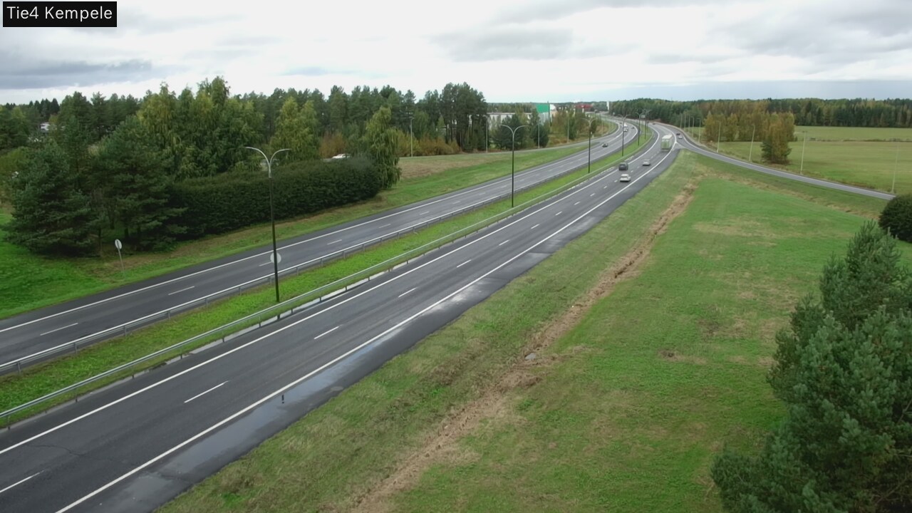 Kelikamerat Kuva Tie 4 Kempele, Zeppelin, Kempele, Pohjois-Pohjanmaa