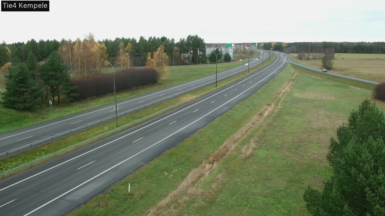 Kelikamerat Kuva Tie 4 Kempele, Zeppelin, Kempele, Pohjois-Pohjanmaa
