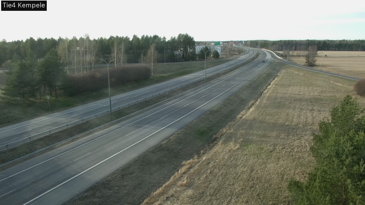 Kelikamerat Kuva Tie 4 Kempele, Zeppelin, Kempele, Pohjois-Pohjanmaa