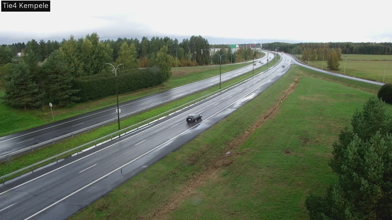 Kelikamerat Kuva Tie 4 Kempele, Zeppelin, Kempele, Pohjois-Pohjanmaa