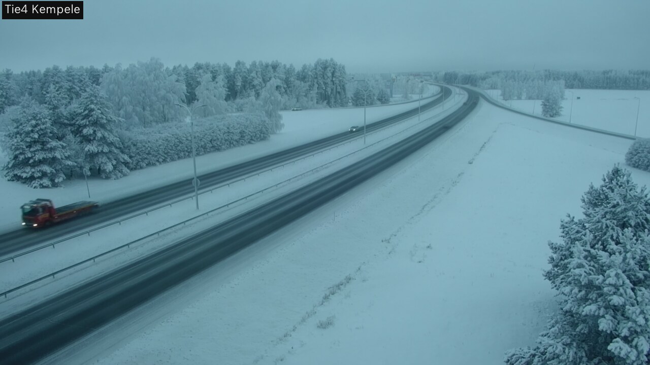 Kelikamerat Kuva Tie 4 Kempele, Zeppelin, Kempele, Pohjois-Pohjanmaa