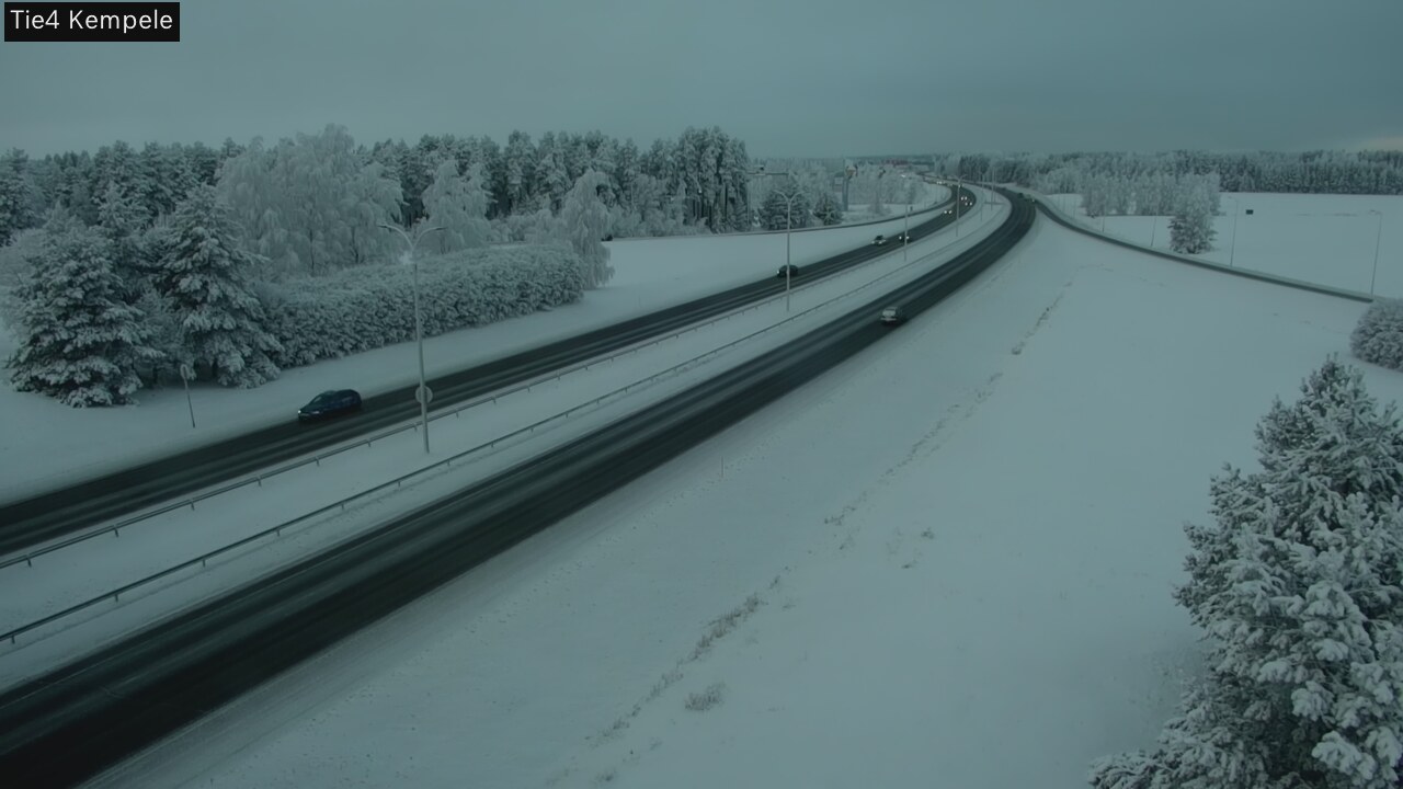 Weather Camera Image Road 4 Kempele, Zeppelin, Kempele, Pohjois-Pohjanmaa