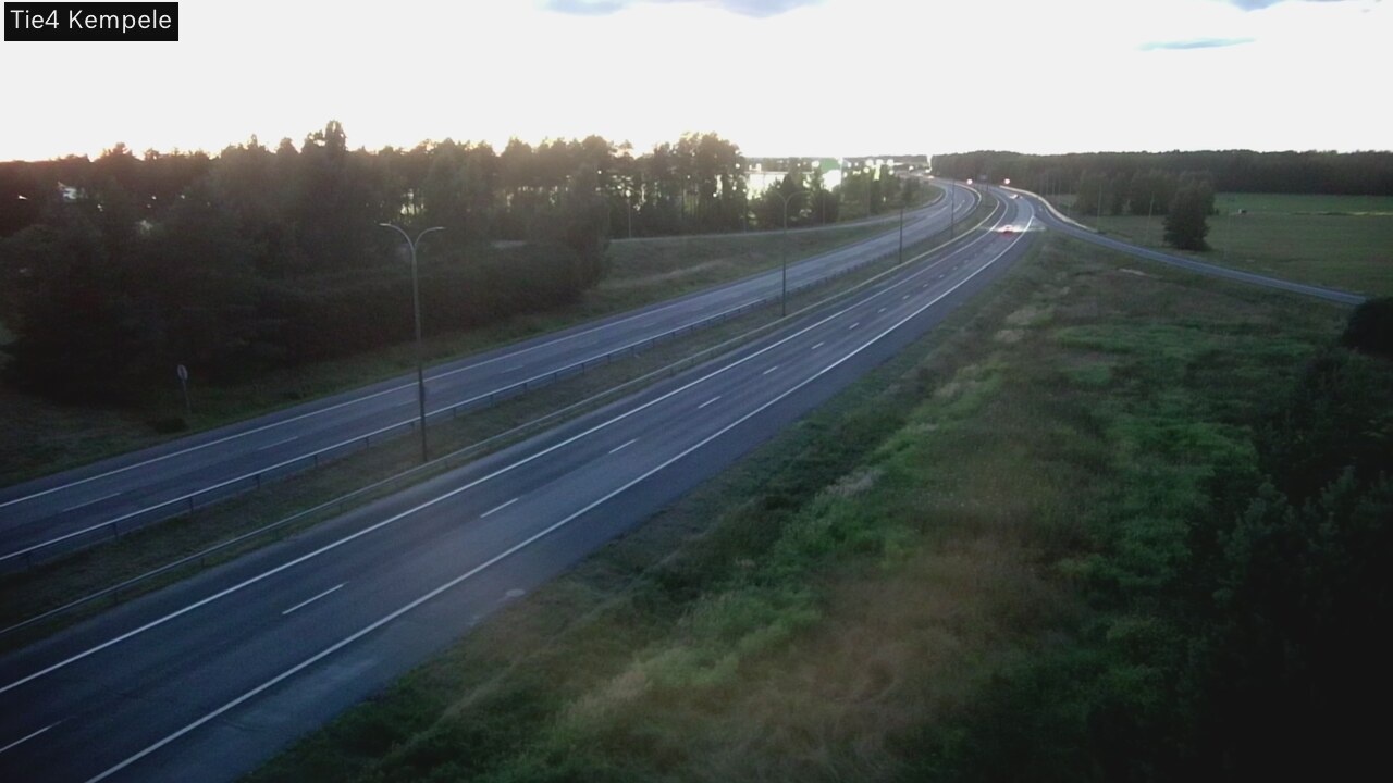Kelikamerat Kuva Tie 4 Kempele, Zeppelin, Kempele, Pohjois-Pohjanmaa
