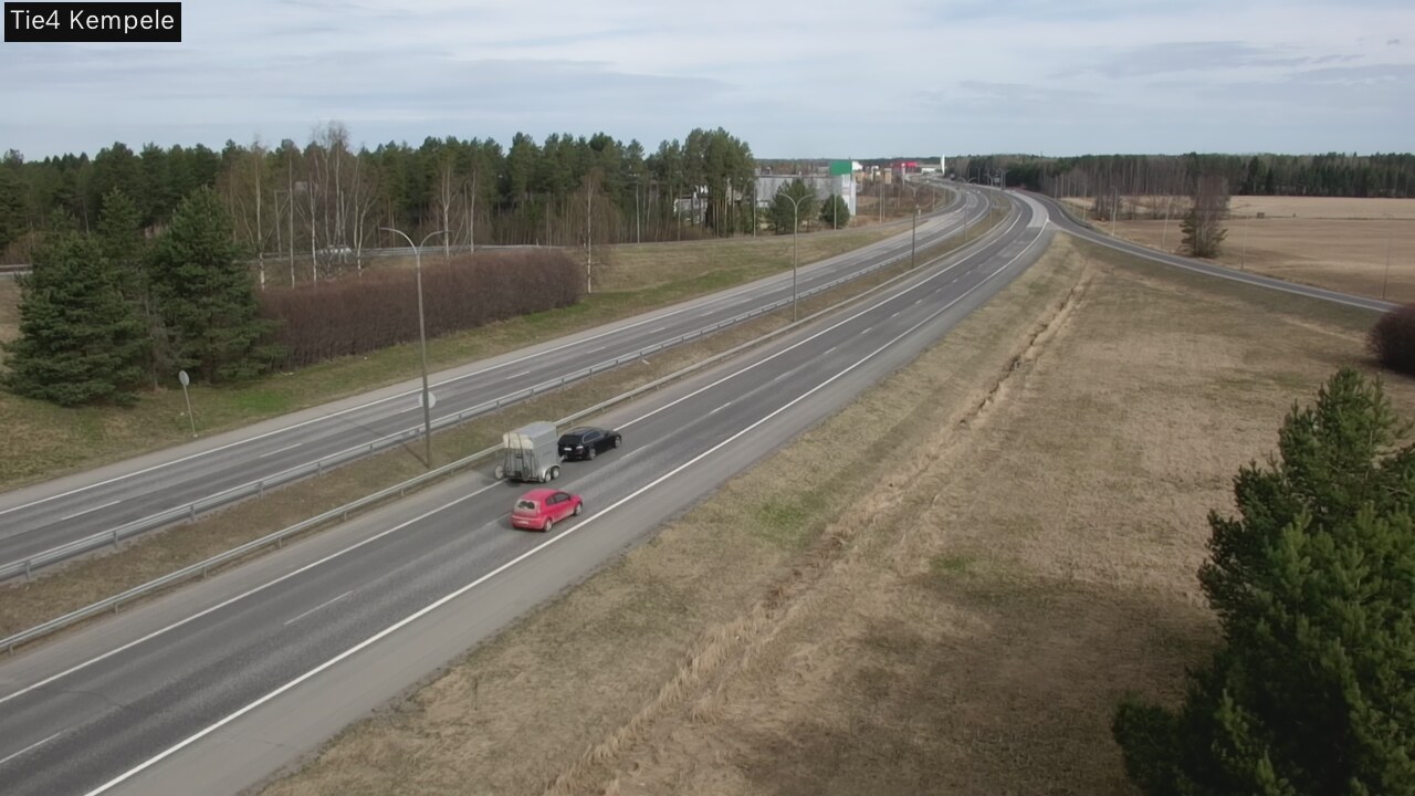 Weather Camera Image Road 4 Kempele, Zeppelin, Kempele, Pohjois-Pohjanmaa